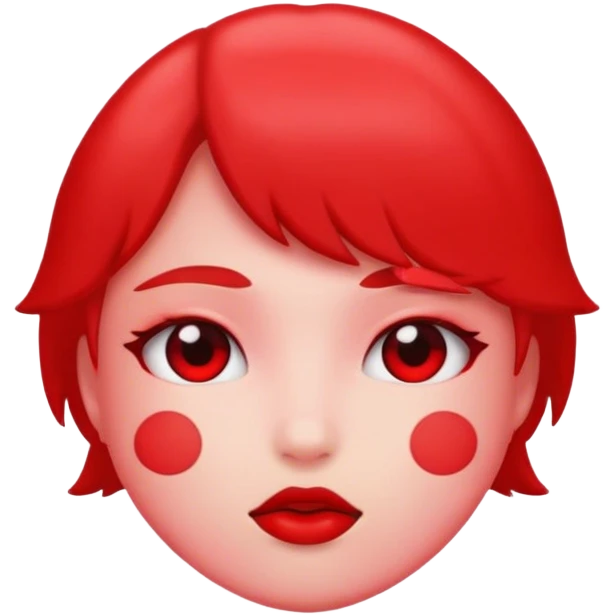 Red aesthetic  emoji