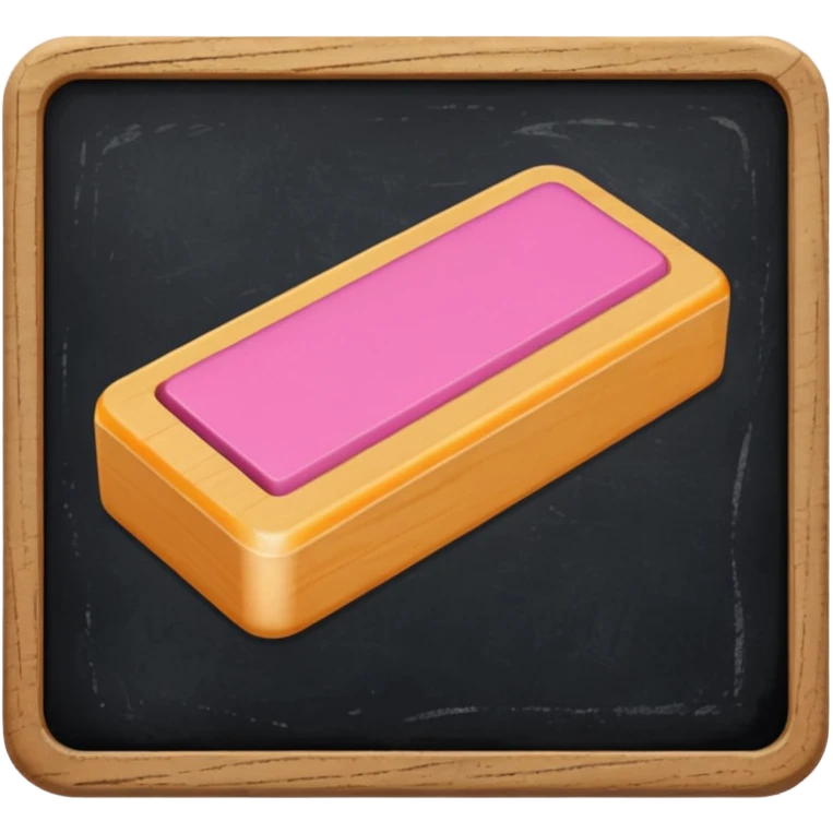 Chalkboard eraser emoji