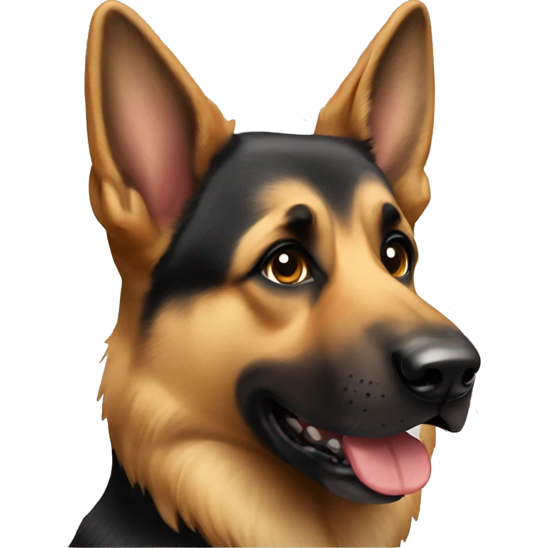 Dog German Shepherd emoji