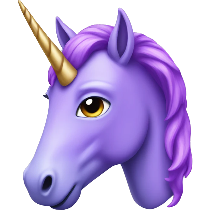 purple Unicorn emoji