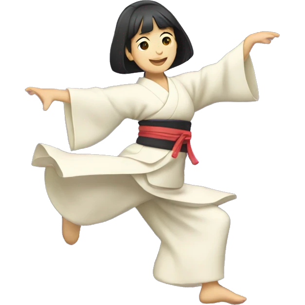 dancing japanese girl emoji