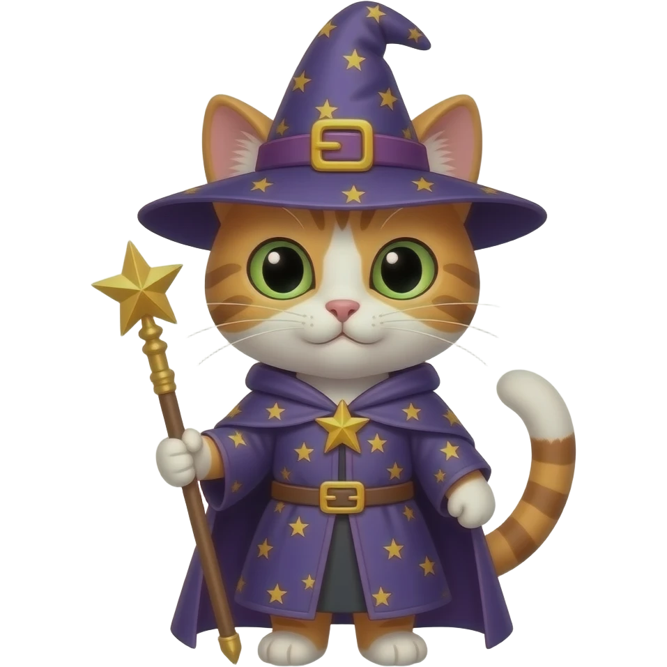 Cat Wizard emoji