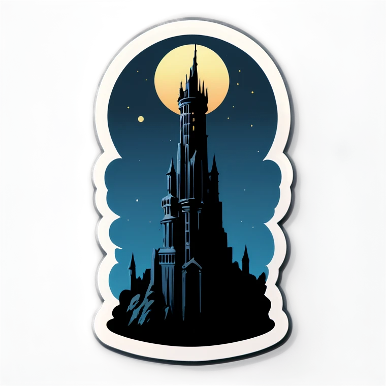 A dark tower emoji