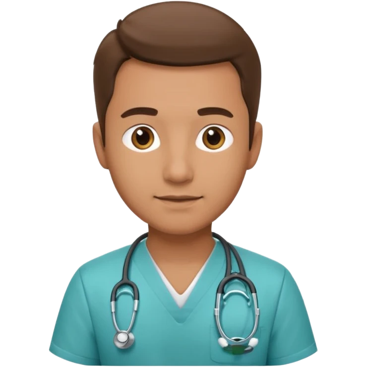 male nurse emoji