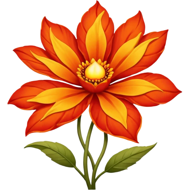 flame flower ww1 emoji