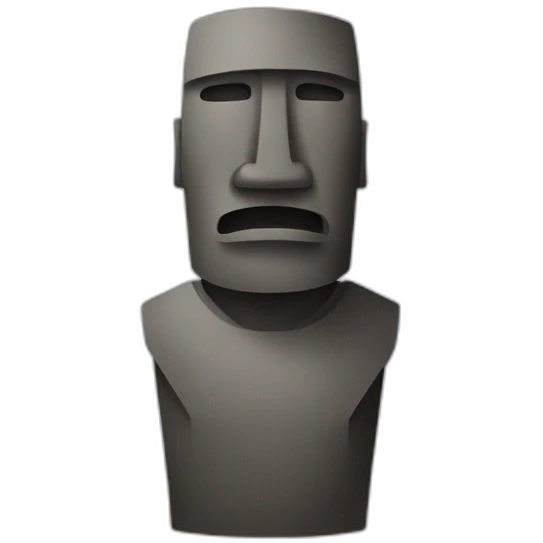 Moai  emoji