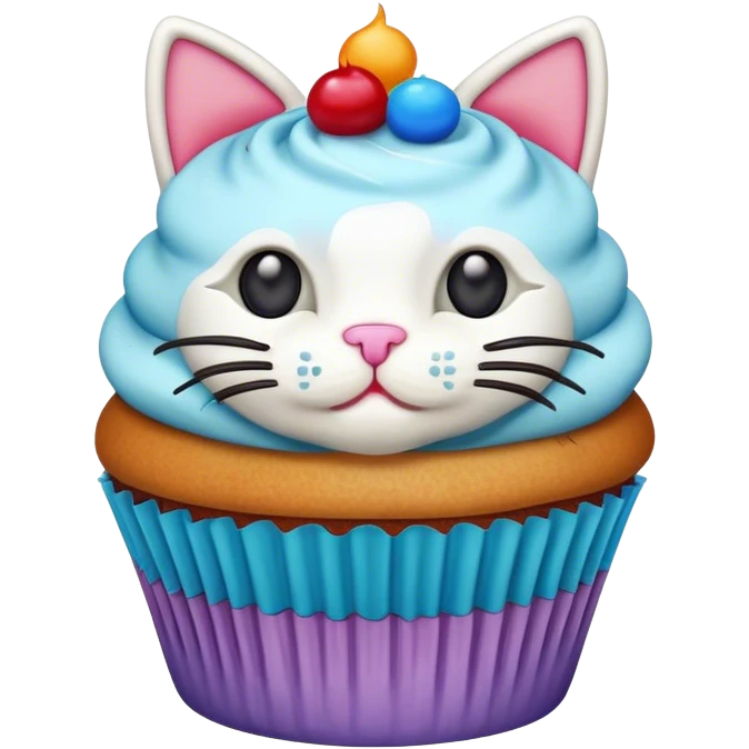cat cupcake emoji