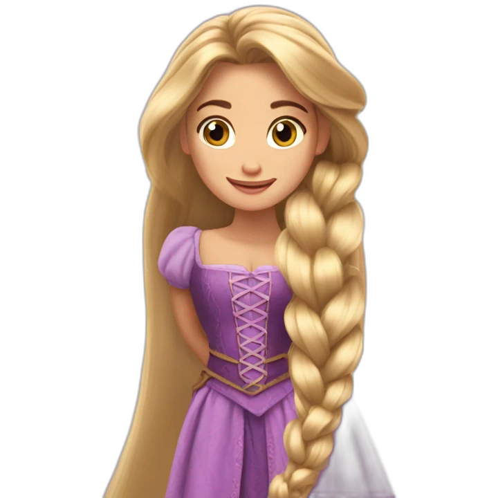 Rapunzel emoji