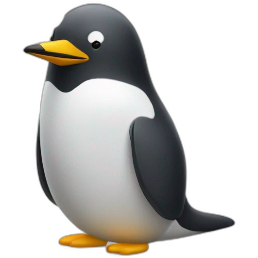 Chat et pingouin emoji
