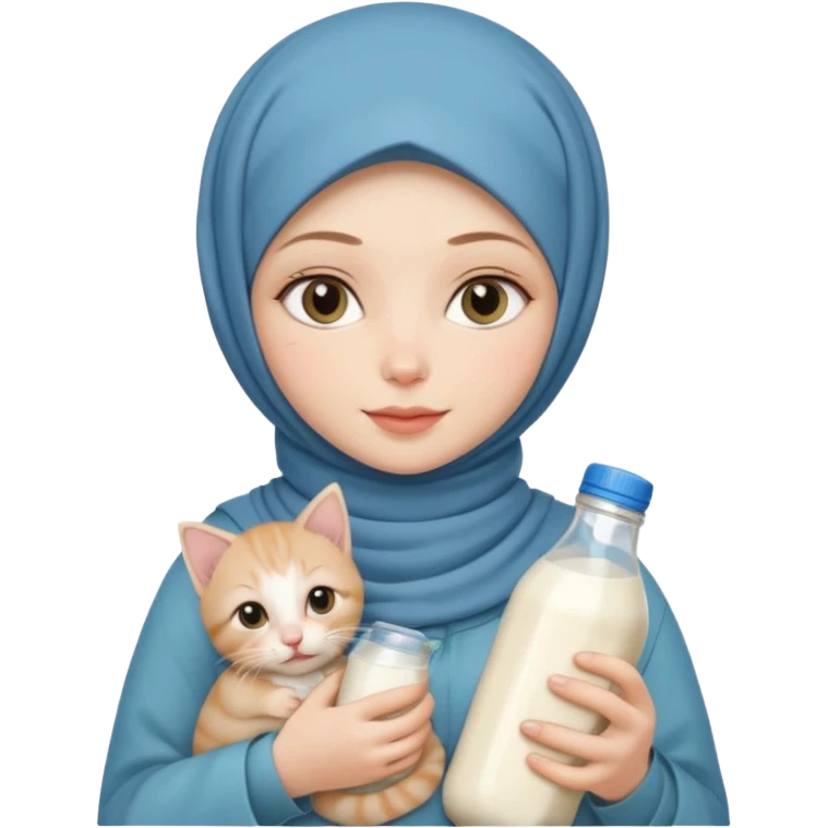 🐱🍼🧕 emoji