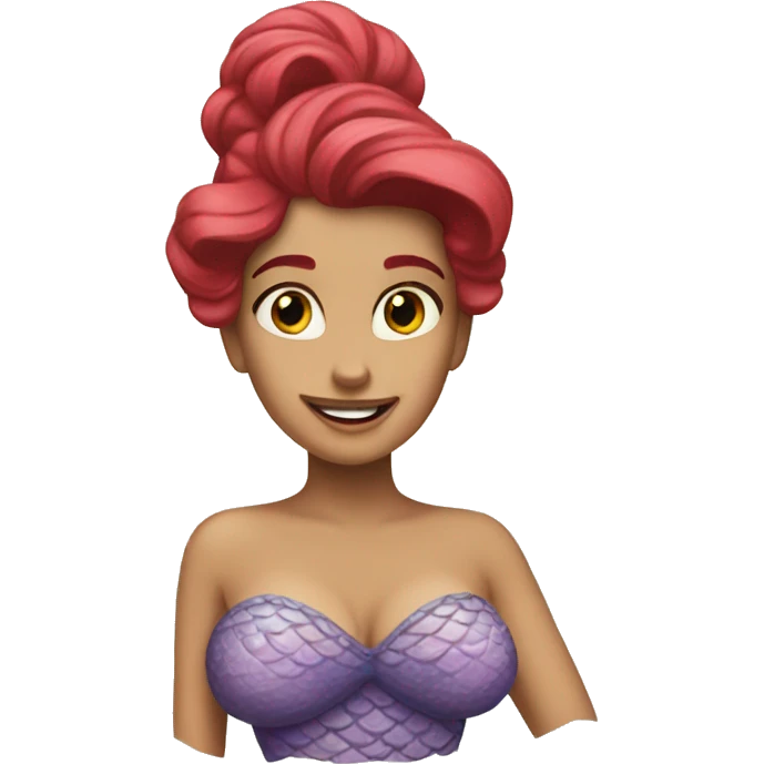 la sirena ariel emoji