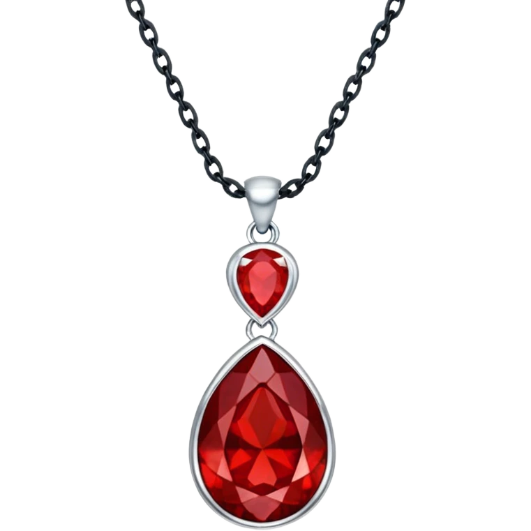 Necklace red emoji