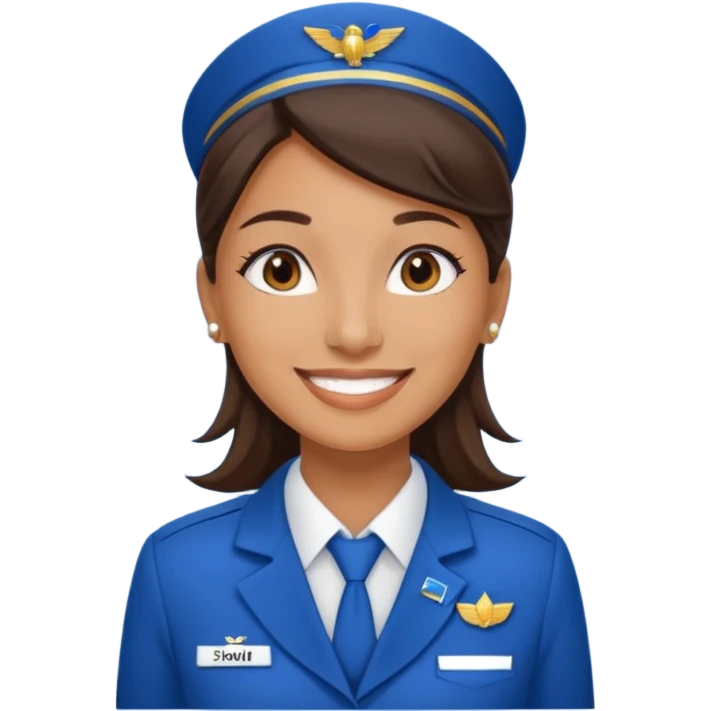 flight attendant emoji