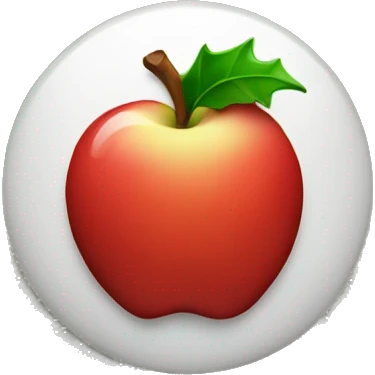 Christmas Apple logo emoji