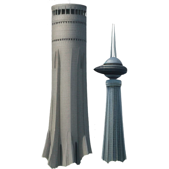 two towers and plane emoji