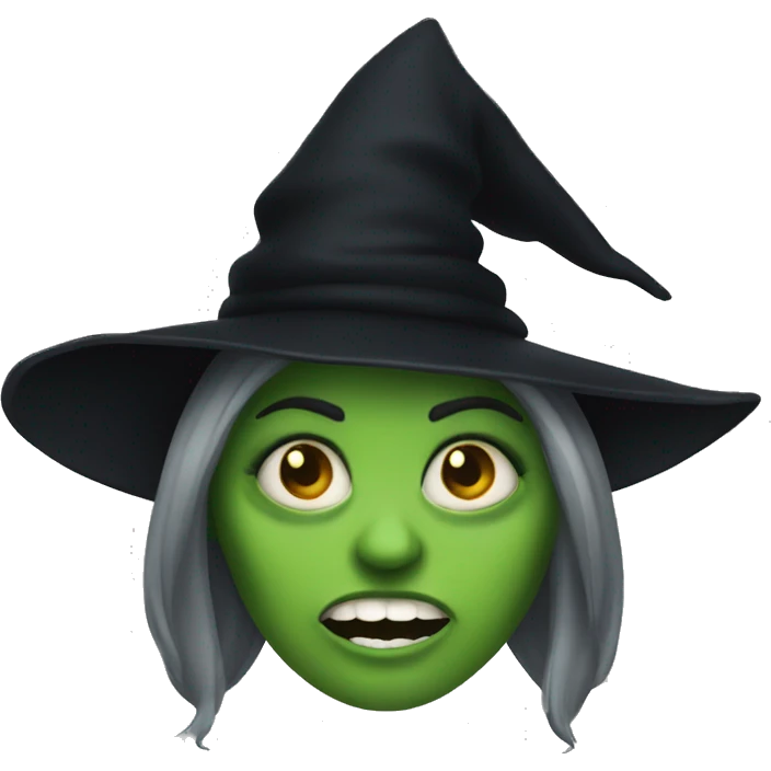 Wicked witch emoji