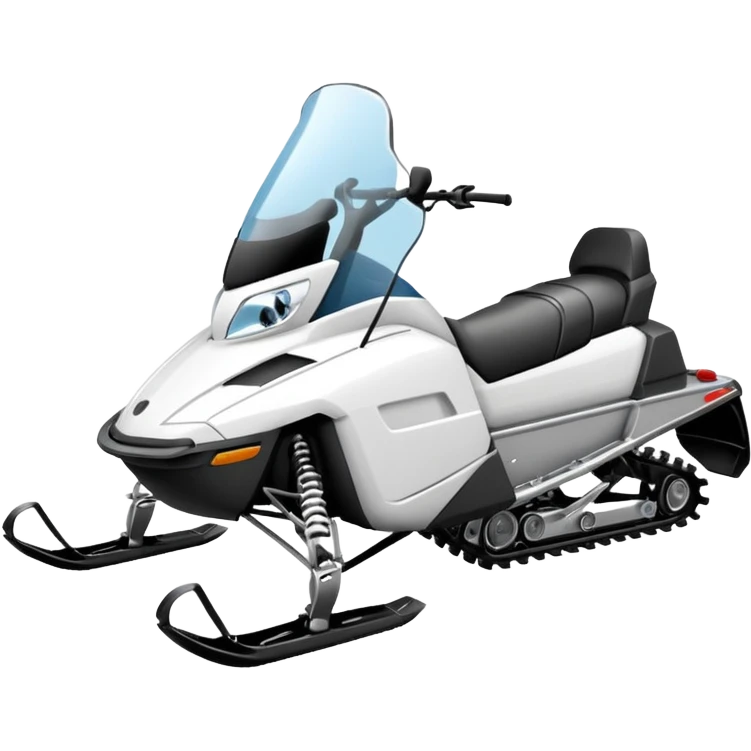 a snowmobile emoji