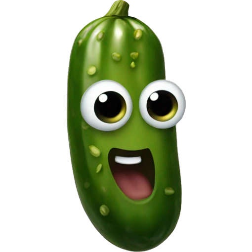 pickle face emoji