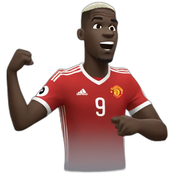Pogba qui dab emoji