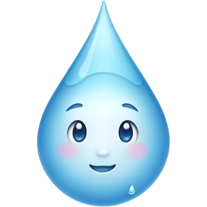 a drop emoji