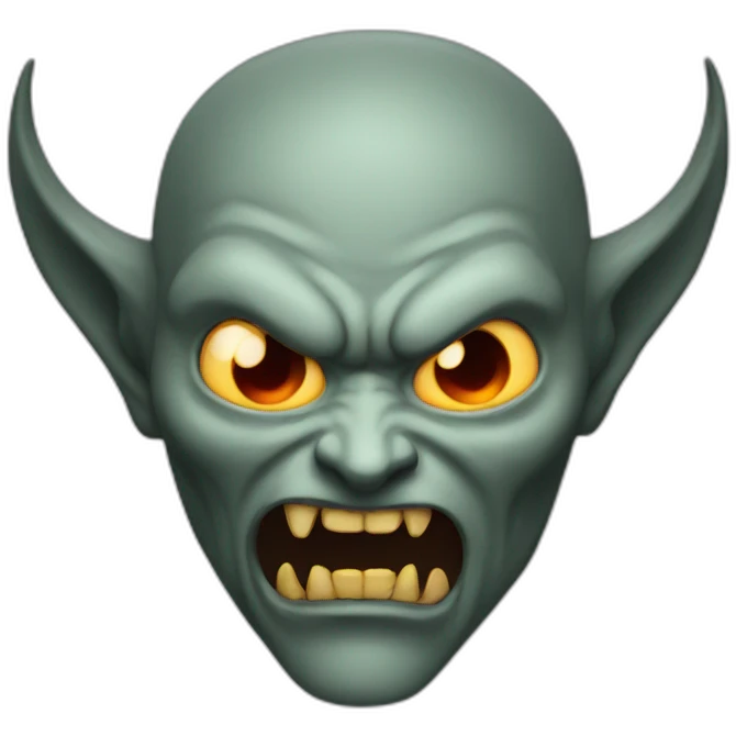 Demon face emoji