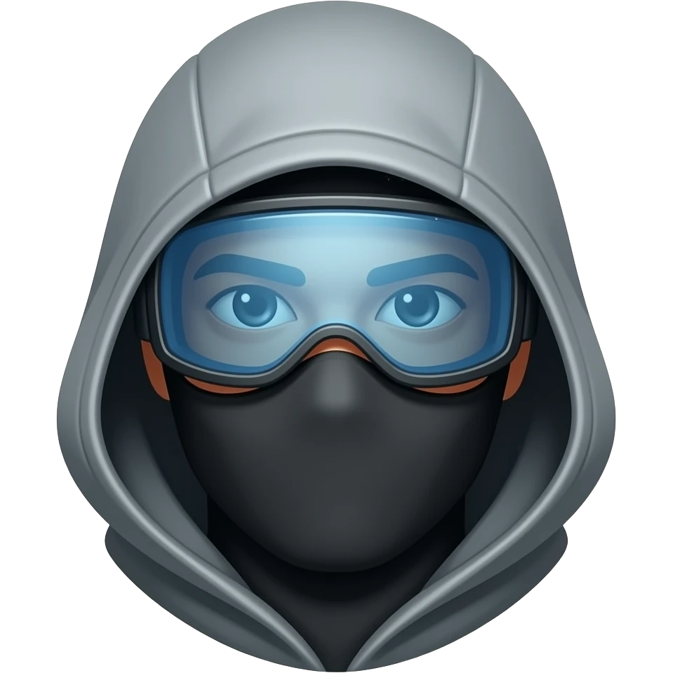 add a ski mask form hood emoji