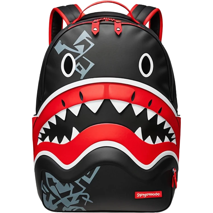 sprayground backpack emoji