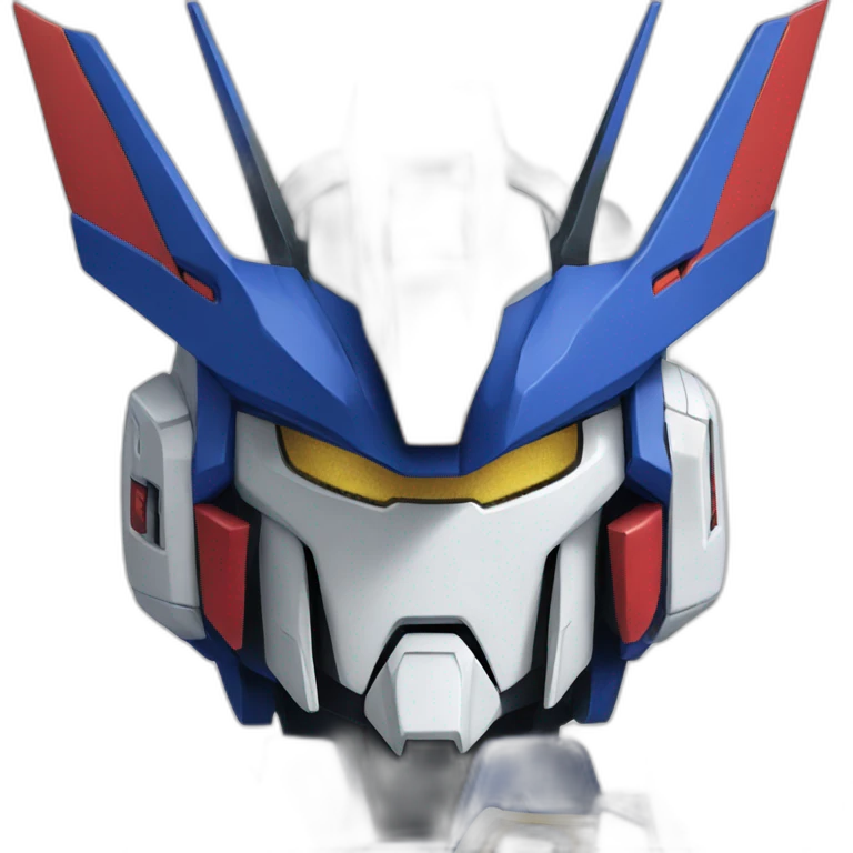 Gundam being shy emoji