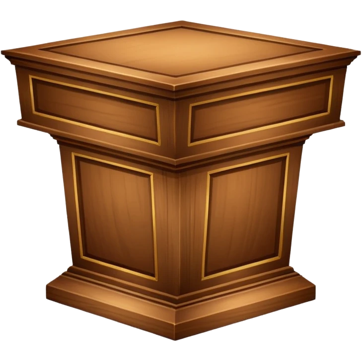 court rostrum emoji