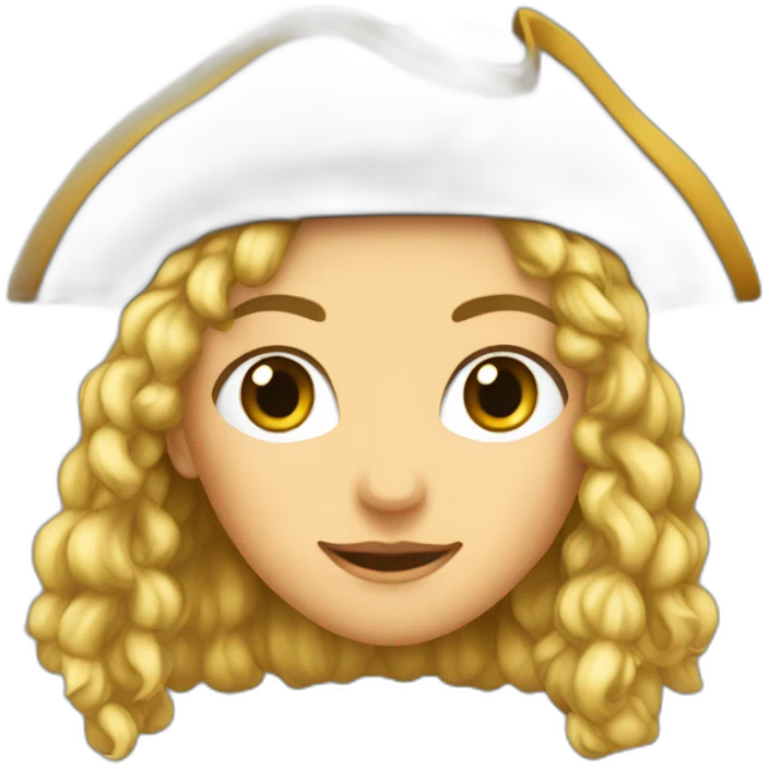 Elisabeth Ssan Pirate des Caraibes emoji