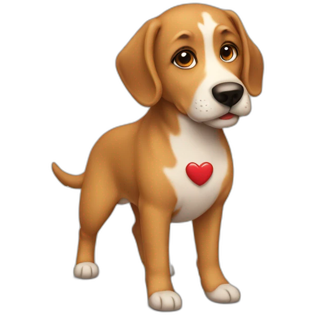Love dogd emoji