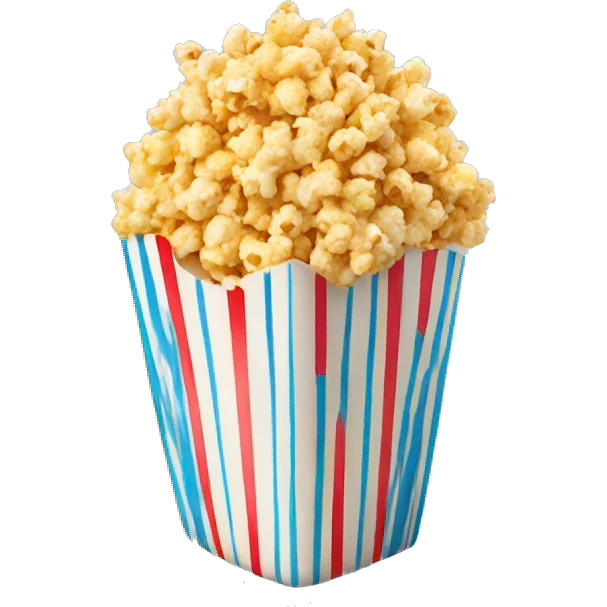 pop corn stack emoji