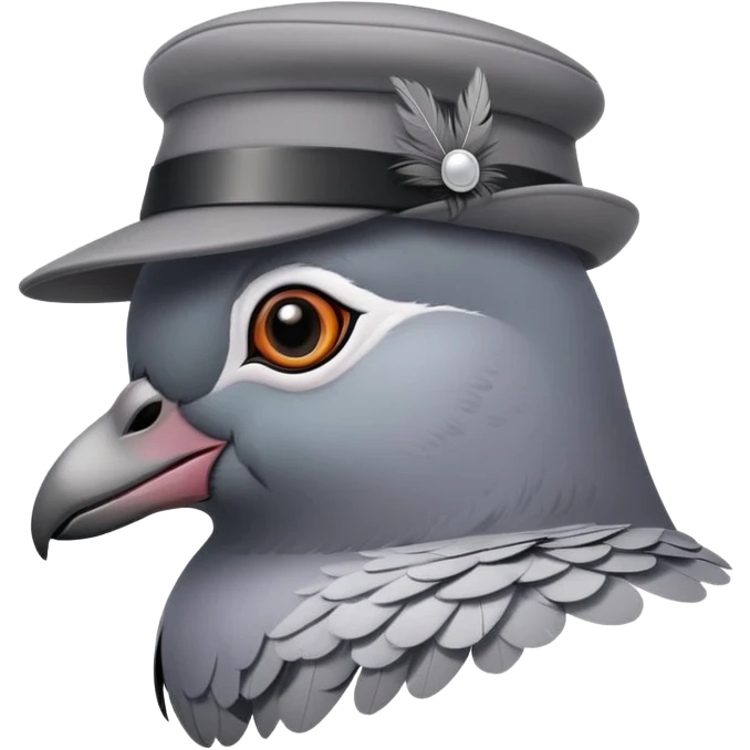 Pidgeon spy emoji
