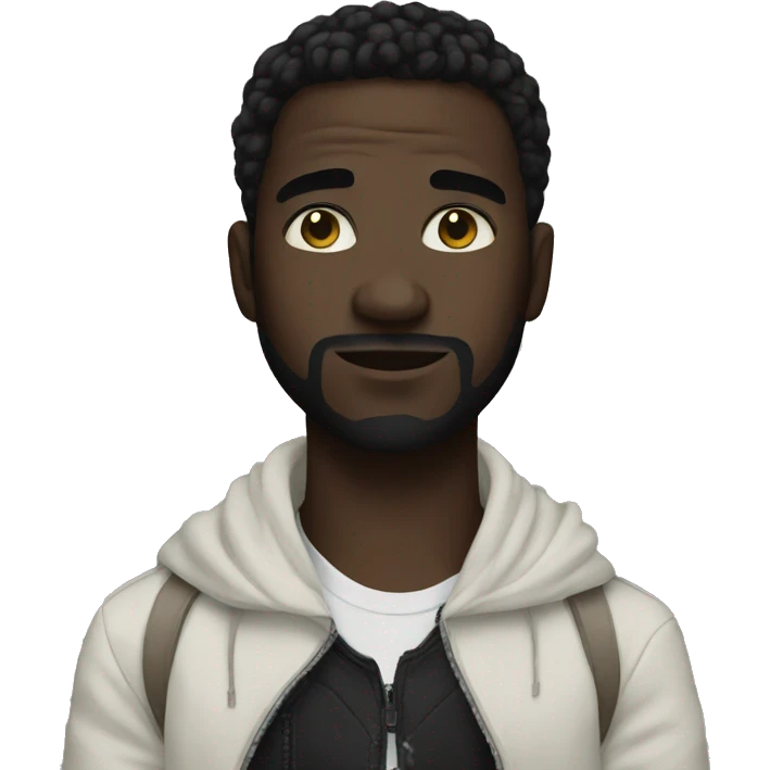 Black aesthetic emoji