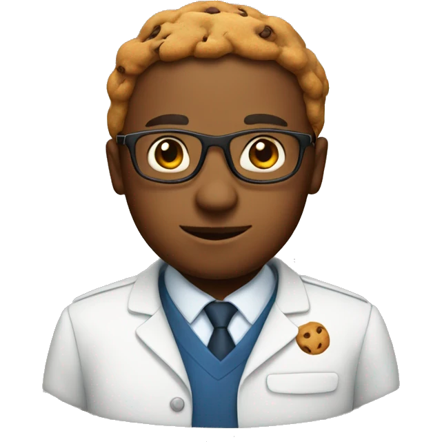A smart cookie emoji