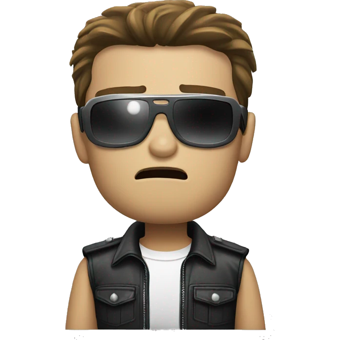 The terminator saying no problemo emoji