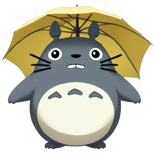 Totoro from My Neighbor Totoro emoji