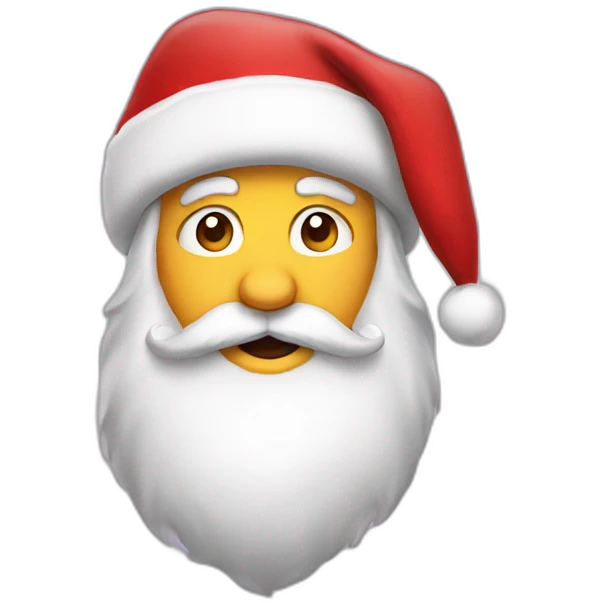 Santa claus emoji