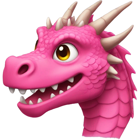pink dragon emoji