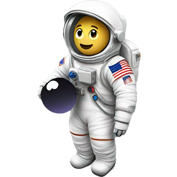 Astronaut with star  emoji