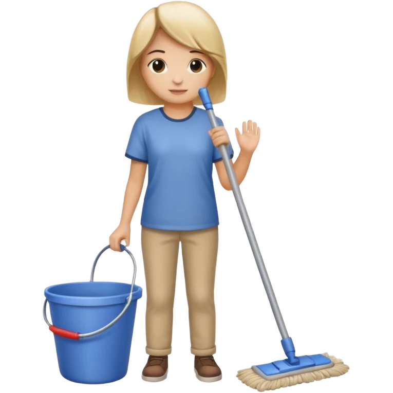 Mopping emoji