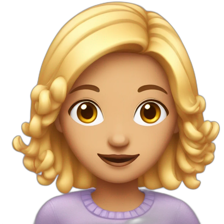 Birthday girl emoji
