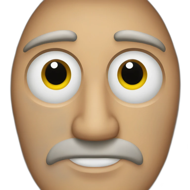 Señor de Ojos saltones emoji