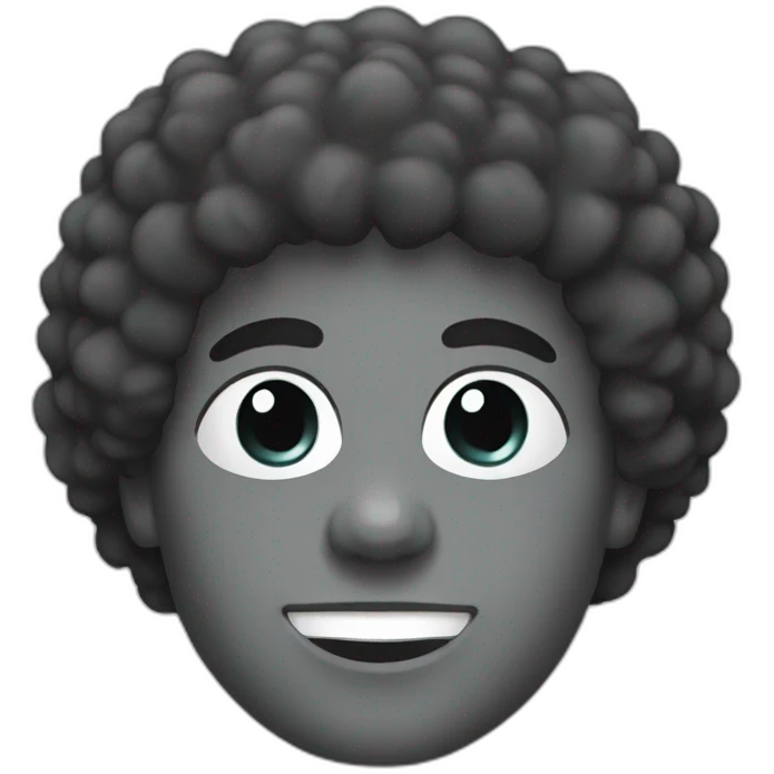 Afro emoji