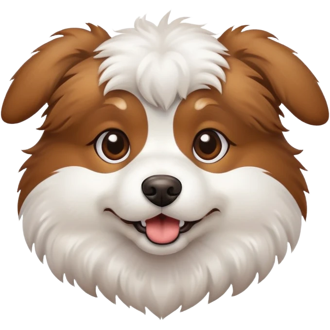 Cute dog emoji
