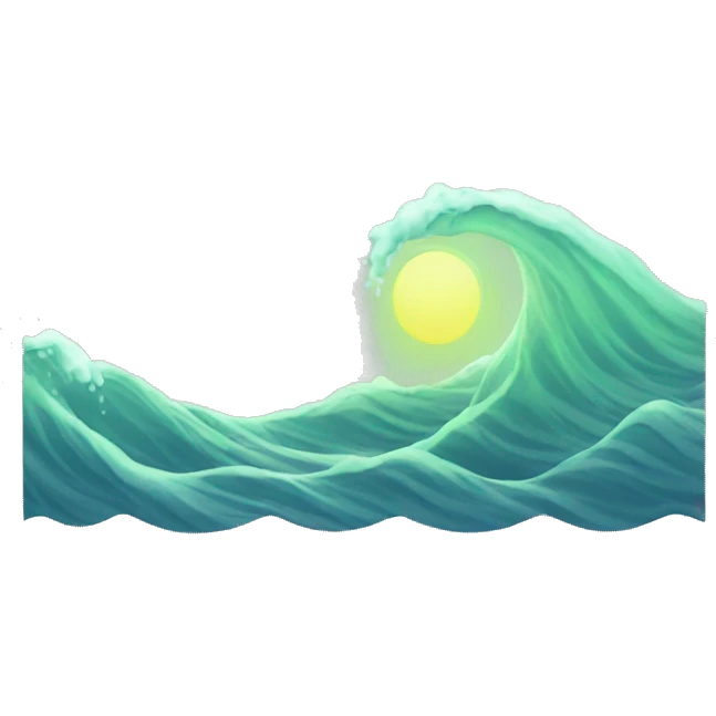 Light wave emoji