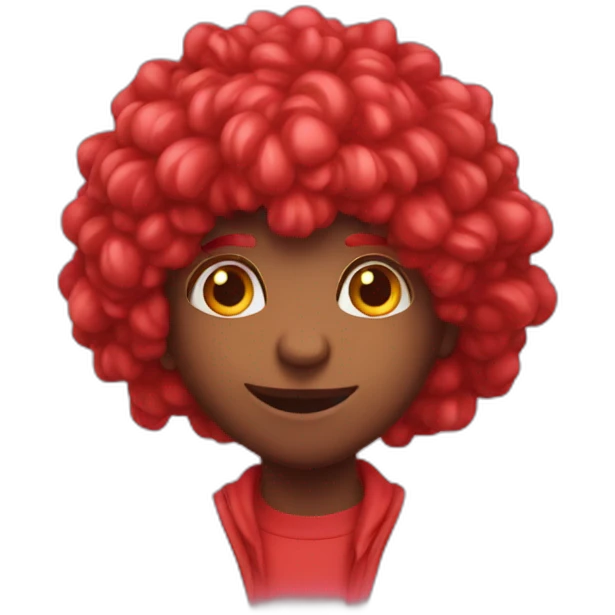 red ex emoji
