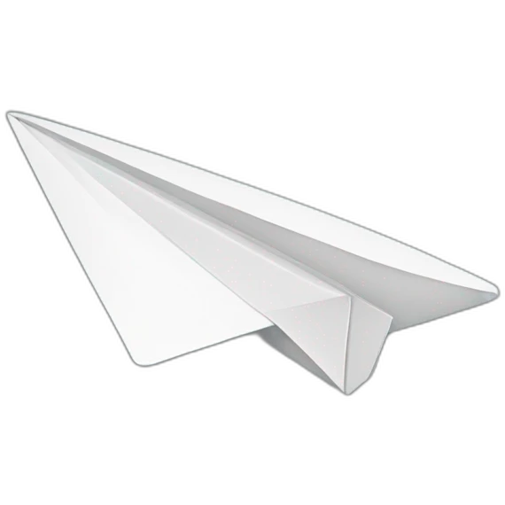 Paper plane emoji