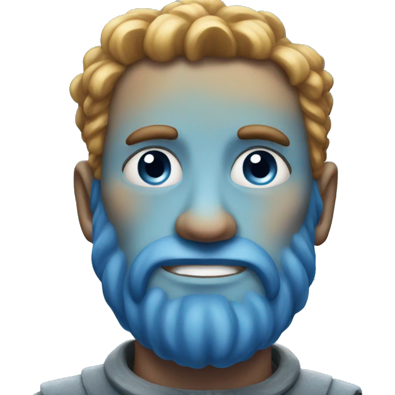 Blue giant emoji