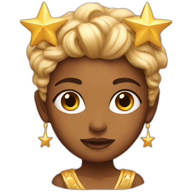 Star goddess emoji